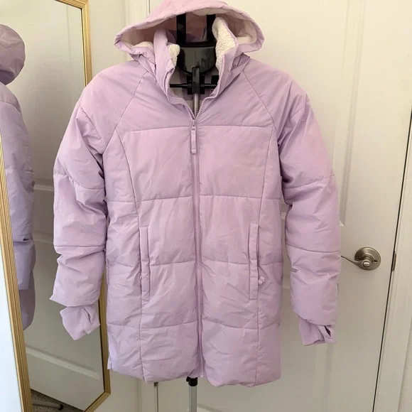 All in Motion Kids Puffer Jacket - Lavender - Picture 1 of 10